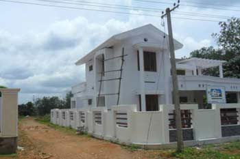 Ongoing villa project in Thiruvalla