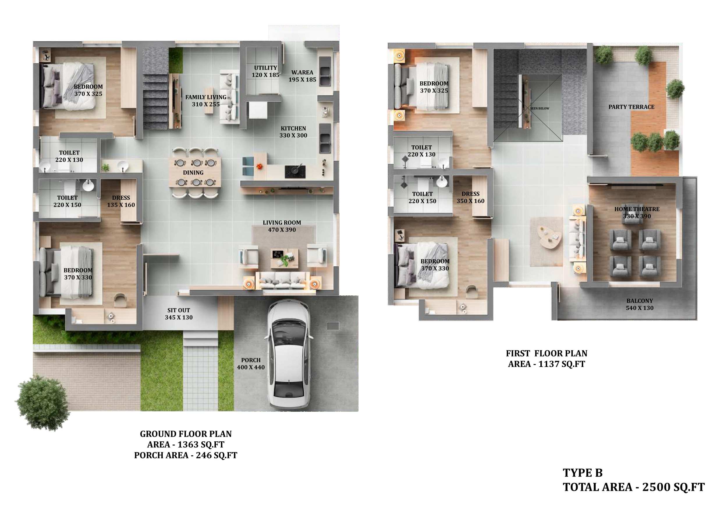 luxury villa projects in Thiruvalla